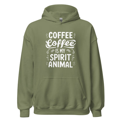 Unisex | Coffee Is My Spirit Animal - Smooth And Stylish Hoodie