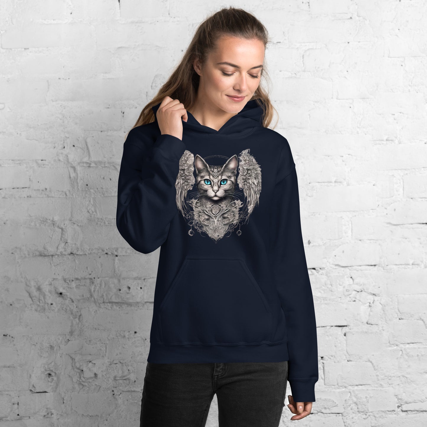 Women's | Cat With Wings Hoodie