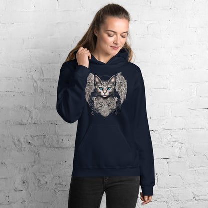 Women's | Cat With Wings Hoodie