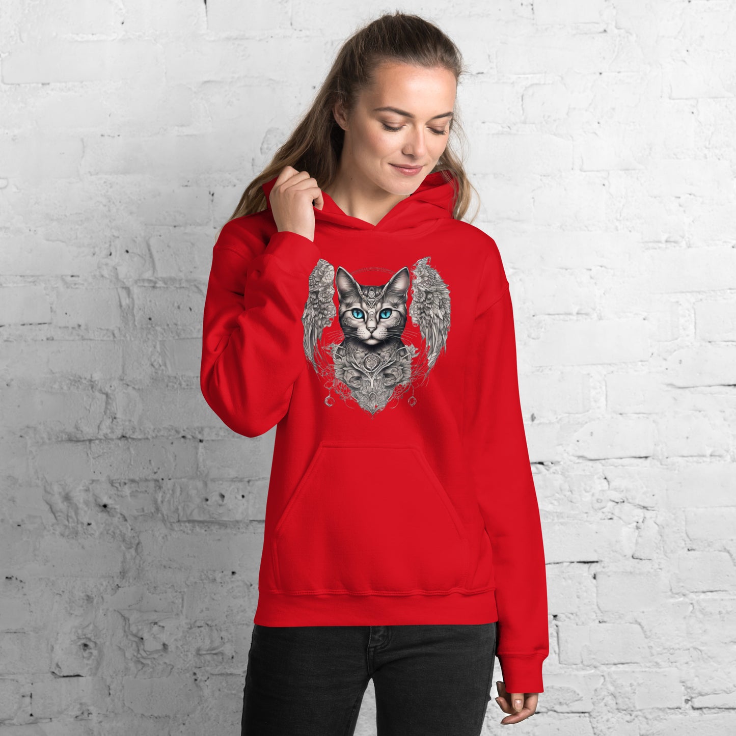 Women's | Cat With Wings Hoodie