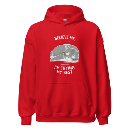 Unisex | Believe Me I'm Trying My Best - Hoodie