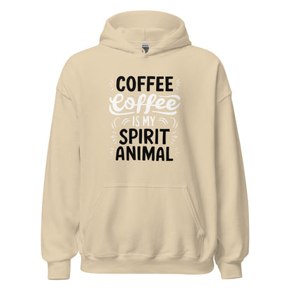 Unisex | Coffee Is My Spirit Animal - Smooth And Stylish Hoodie
