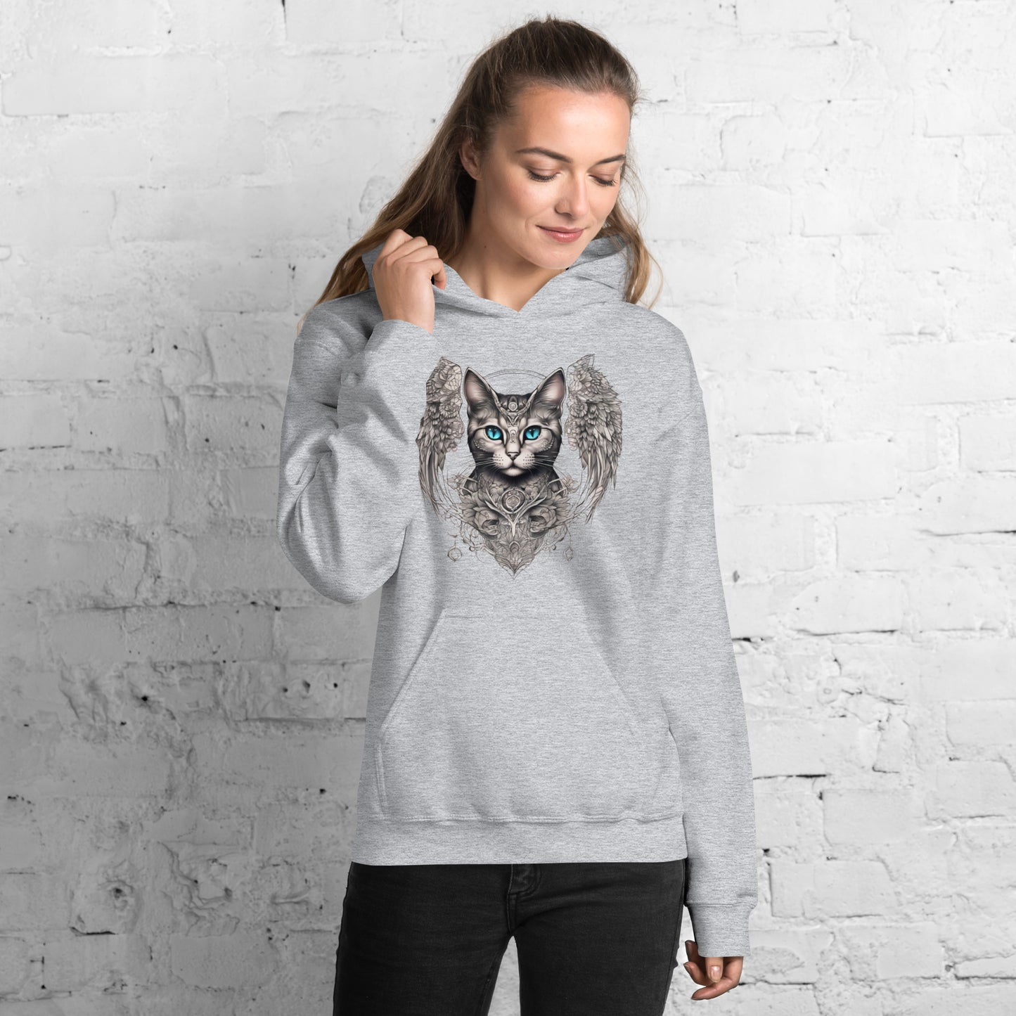 Women's | Cat With Wings Hoodie
