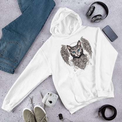 Women's | Cat With Wings Hoodie