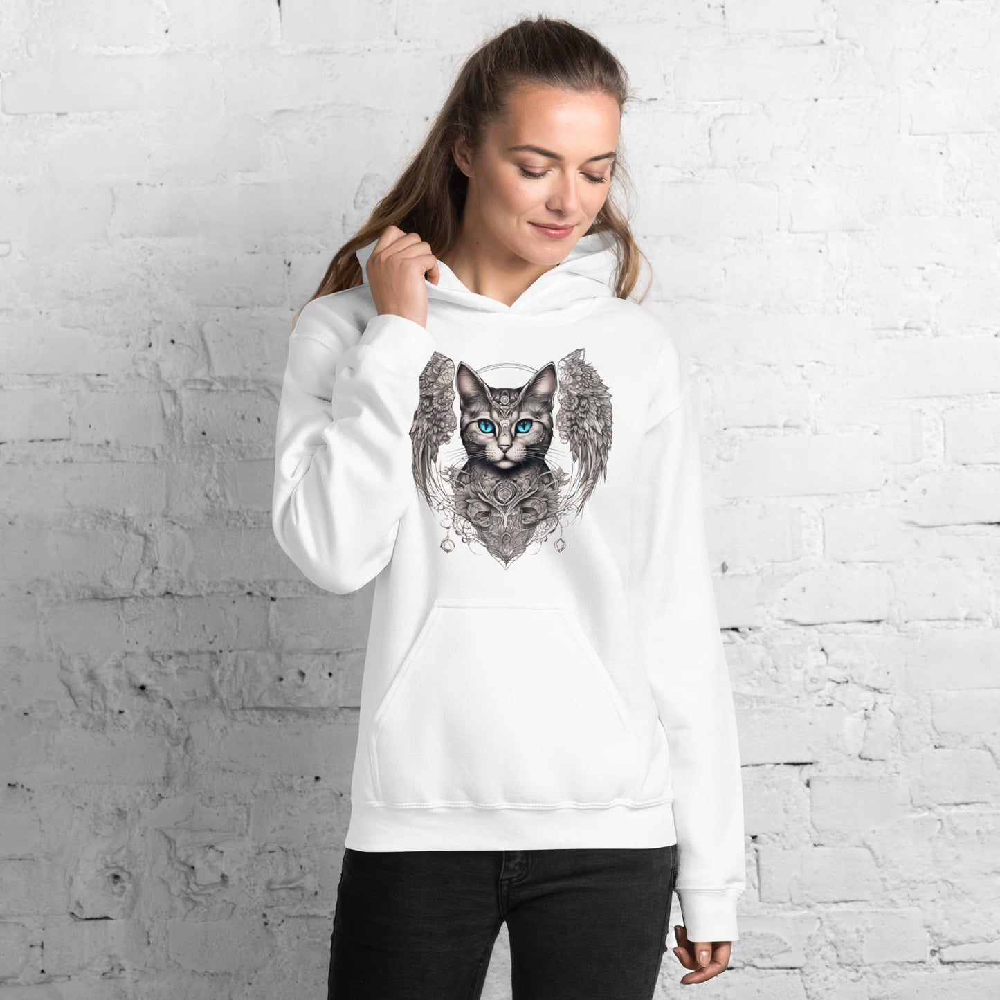 Women's | Cat With Wings Hoodie