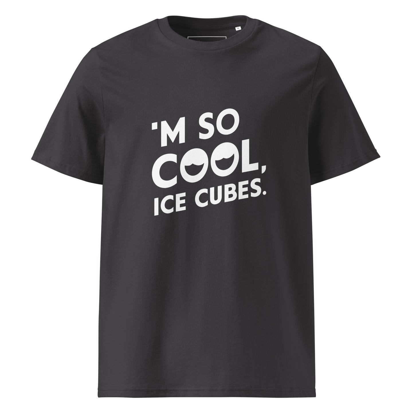 Unisex | 'M SO COOL ICE CUBES - Organic Cotton T-Shirt