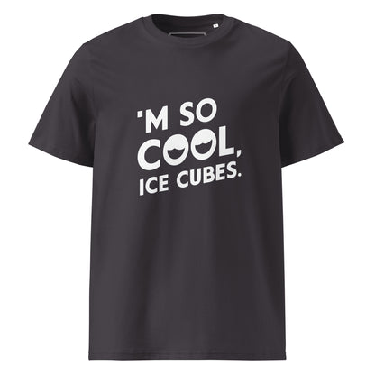 Unisex | 'M SO COOL ICE CUBES - Organic Cotton T-Shirt