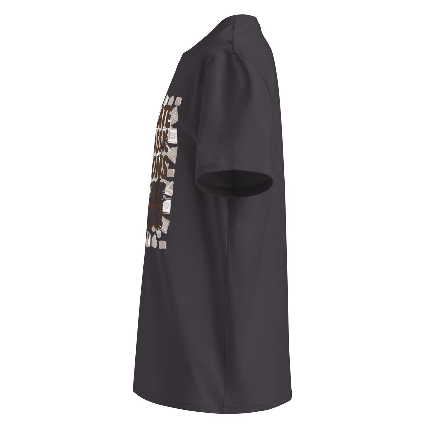 Unisex | Chocolate Doesn't Ask Questions Chocolate Understands Organic Cotton T-Shirt