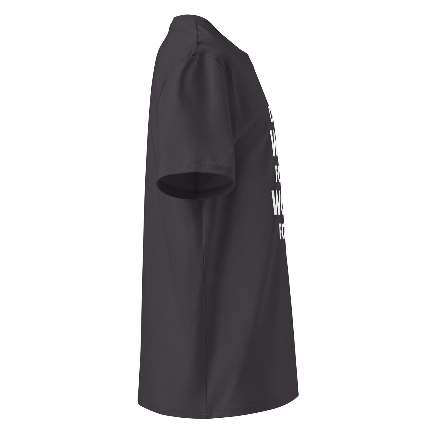 Unisex | Don't Wish For It Work For It - Organic Cotton T-Shirt