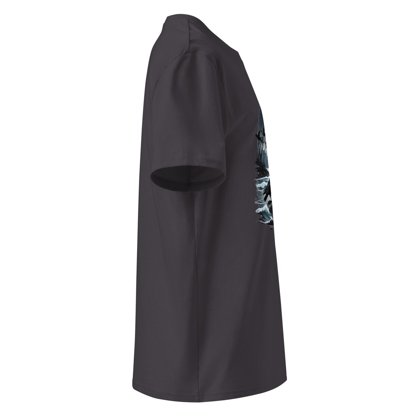 Unisex | Moon, Crow, Beach - Soft Organic Cotton T-Shirt