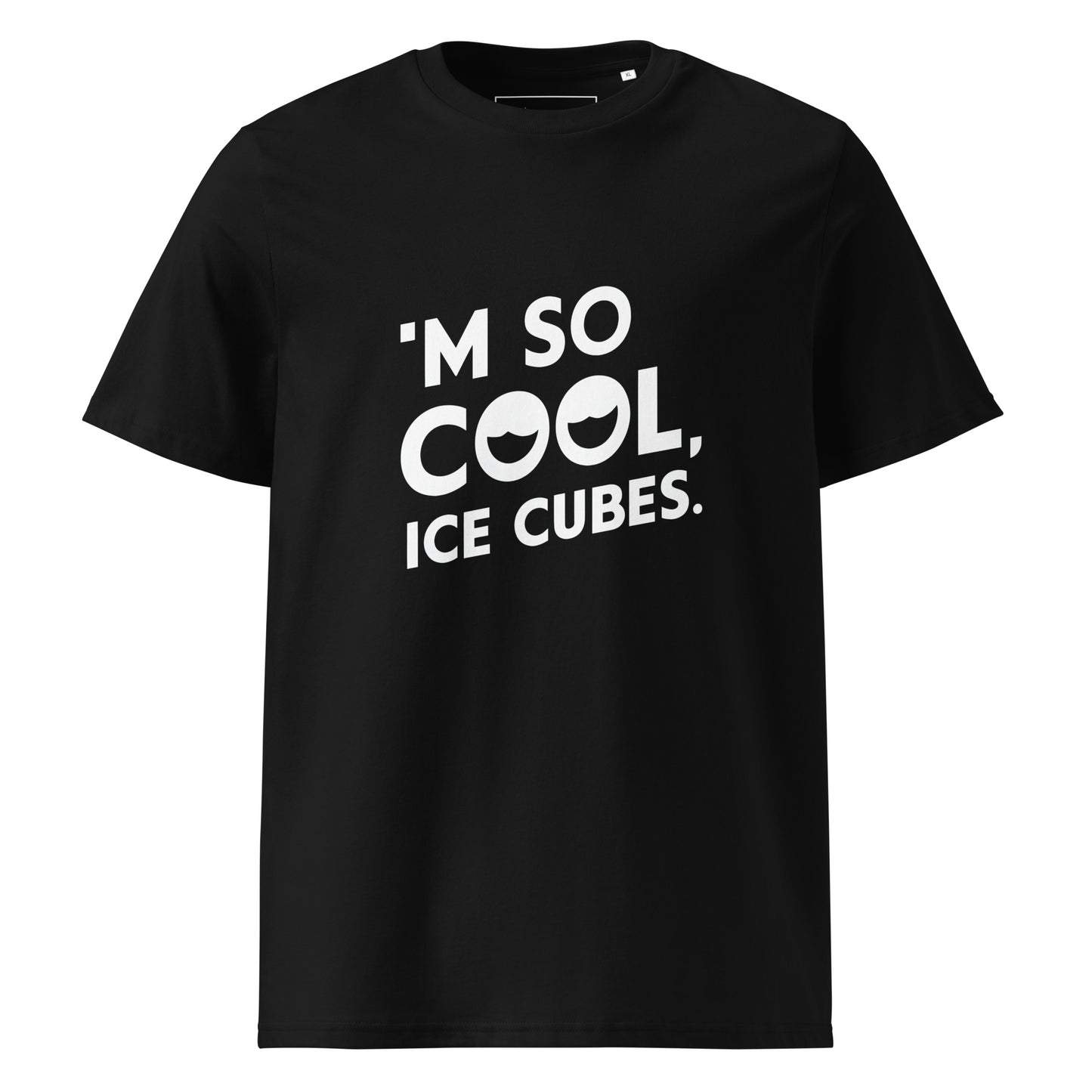 Unisex | 'M SO COOL ICE CUBES - Organic Cotton T-Shirt