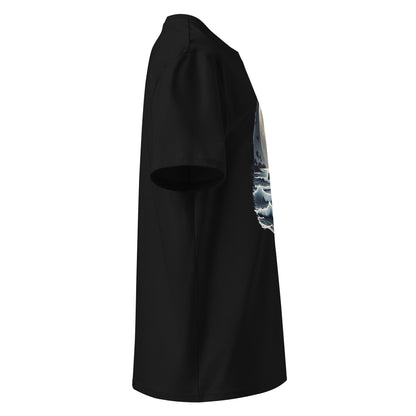 Unisex | Moonlight, Crow, Beach - Organic Cotton T-Shirt