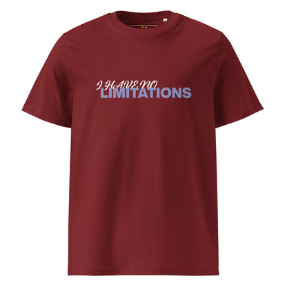 Unisex | I Have No Limitations Organic Cotton T-Shirt
