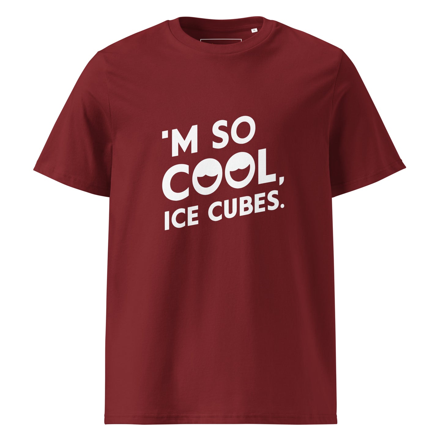 Unisex | 'M SO COOL ICE CUBES - Organic Cotton T-Shirt