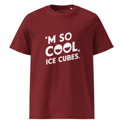 Unisex | 'M SO COOL ICE CUBES - Organic Cotton T-Shirt