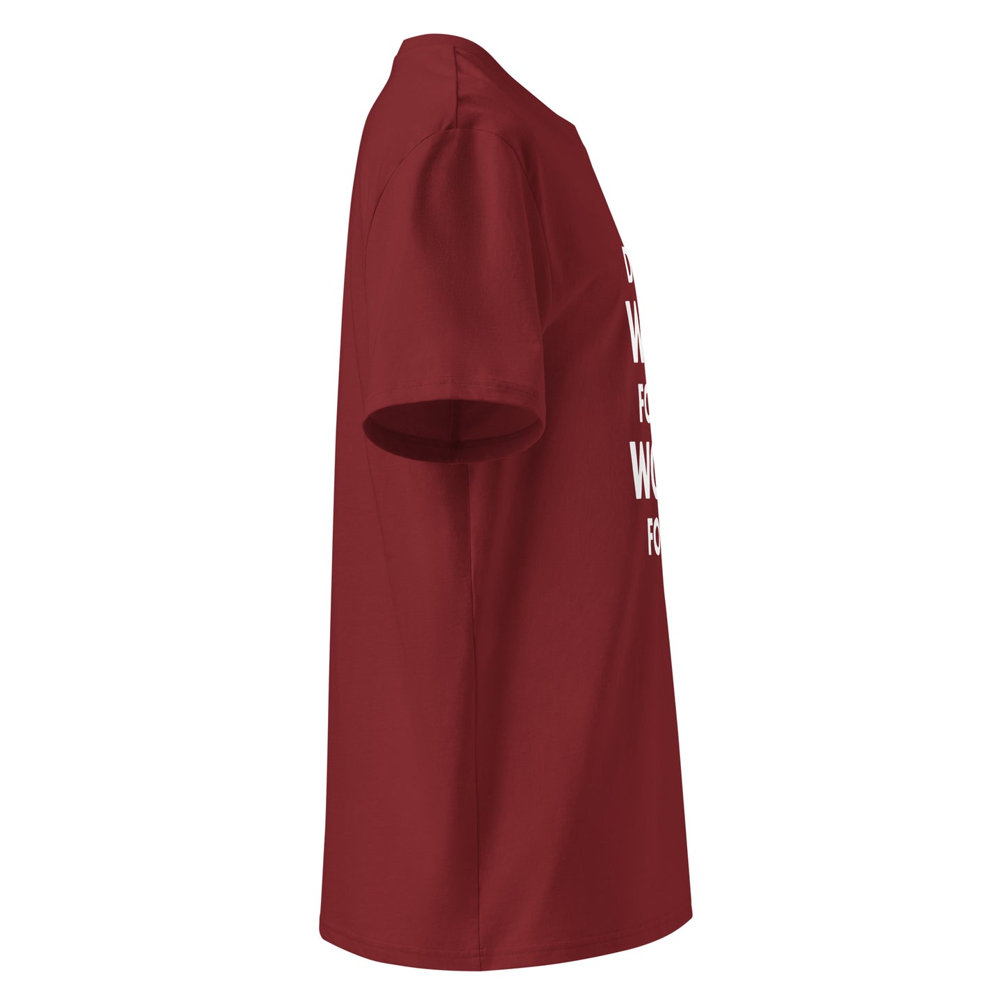 Unisex | Don't Wish For It Work For It - Organic Cotton T-Shirt