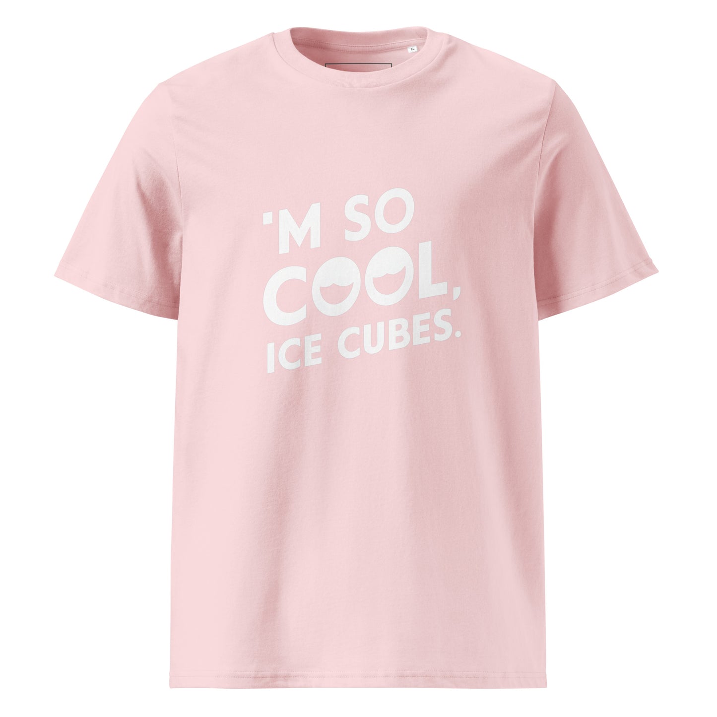 Unisex | 'M SO COOL ICE CUBES - Organic Cotton T-Shirt