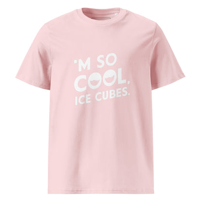 Unisex | 'M SO COOL ICE CUBES - Organic Cotton T-Shirt