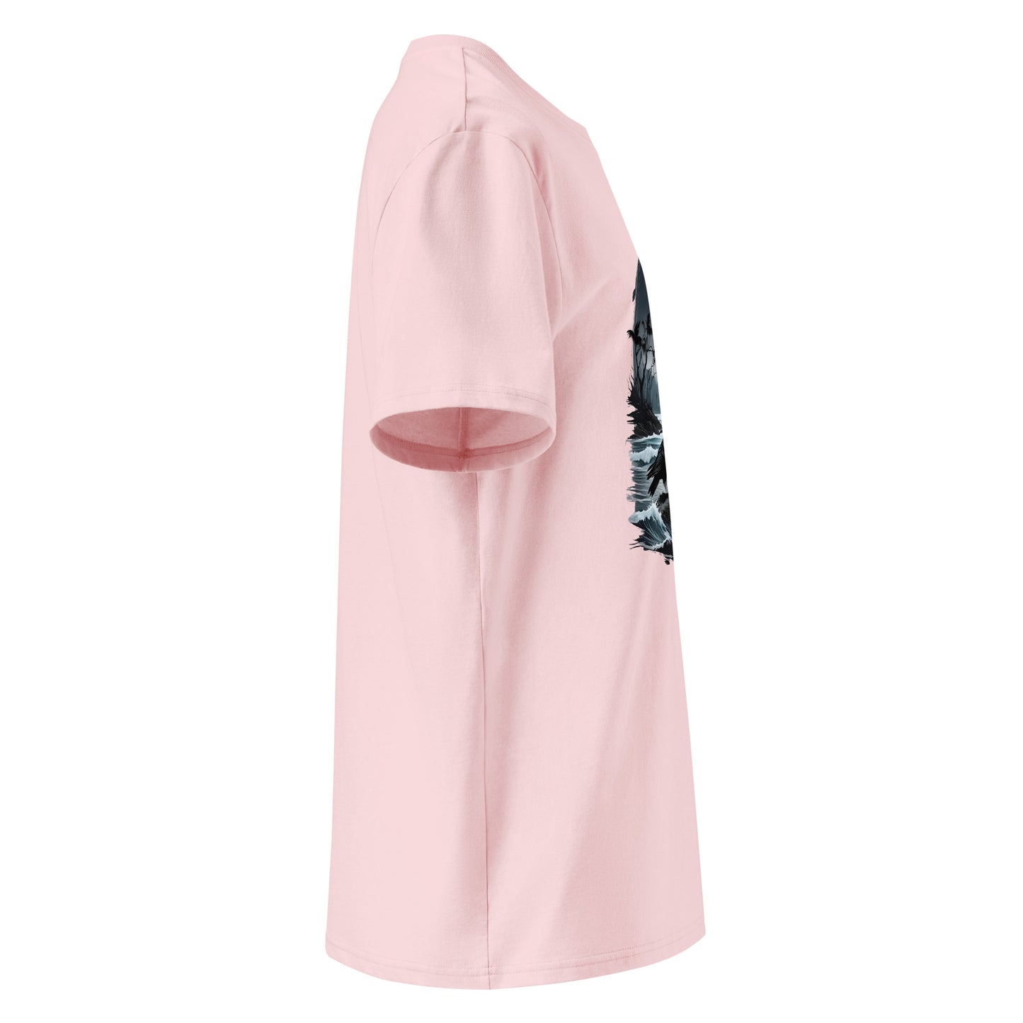 Unisex | Moon, Crow, Beach - Soft Organic Cotton T-Shirt