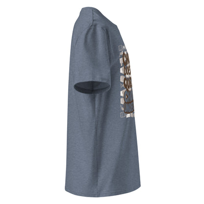 Unisex | Chocolate Doesn't Ask Questions Chocolate Understands Organic Cotton T-Shirt