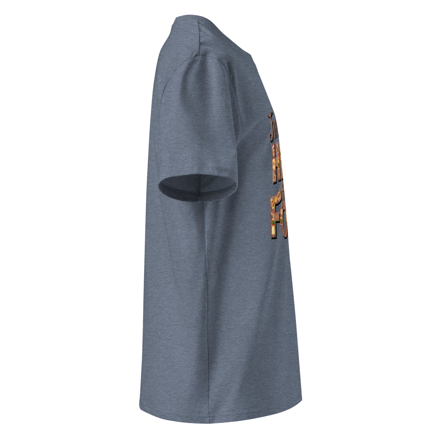 Unisex | I'm Only Here For The Food - Organic Cotton T-Shirt