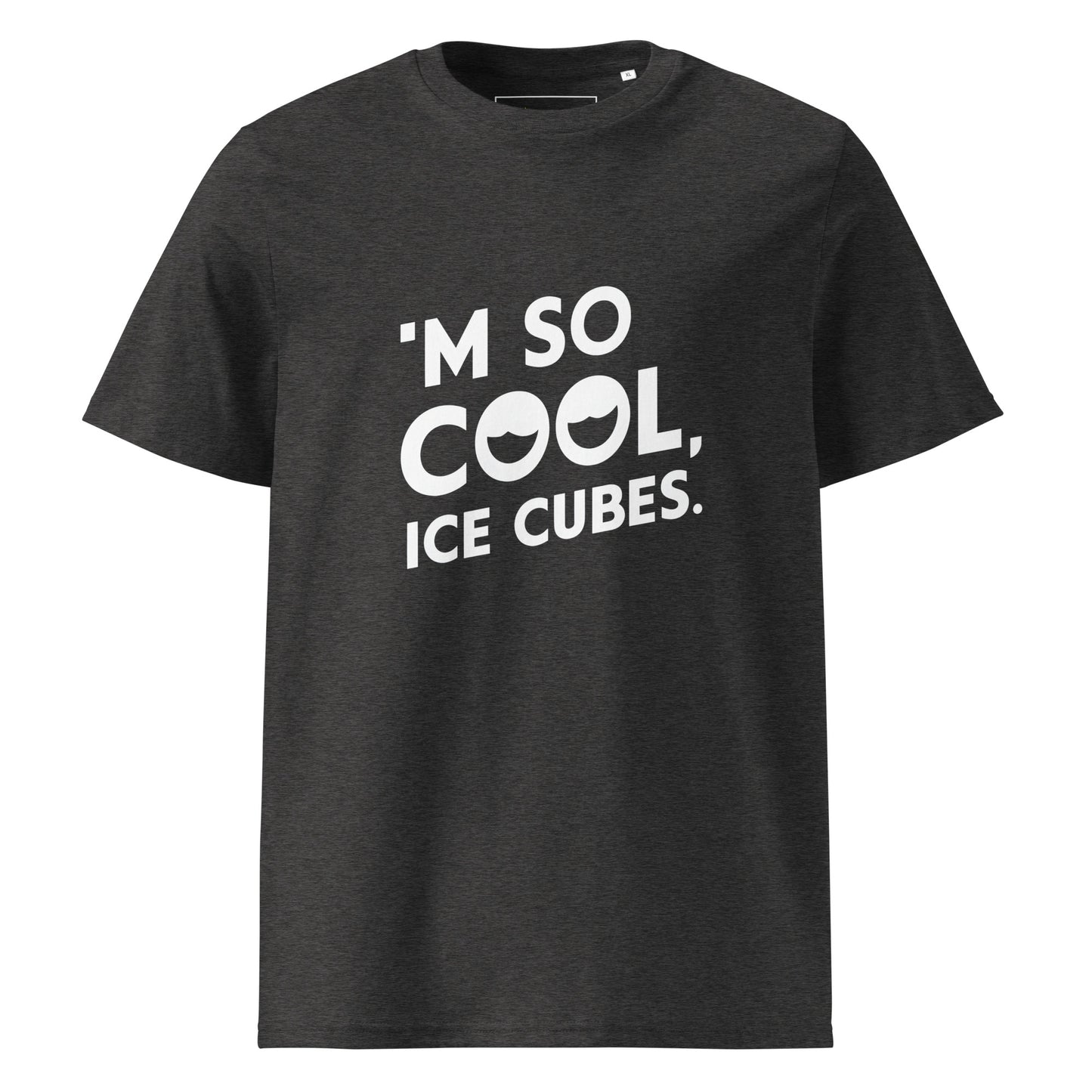 Unisex | 'M SO COOL ICE CUBES - Organic Cotton T-Shirt