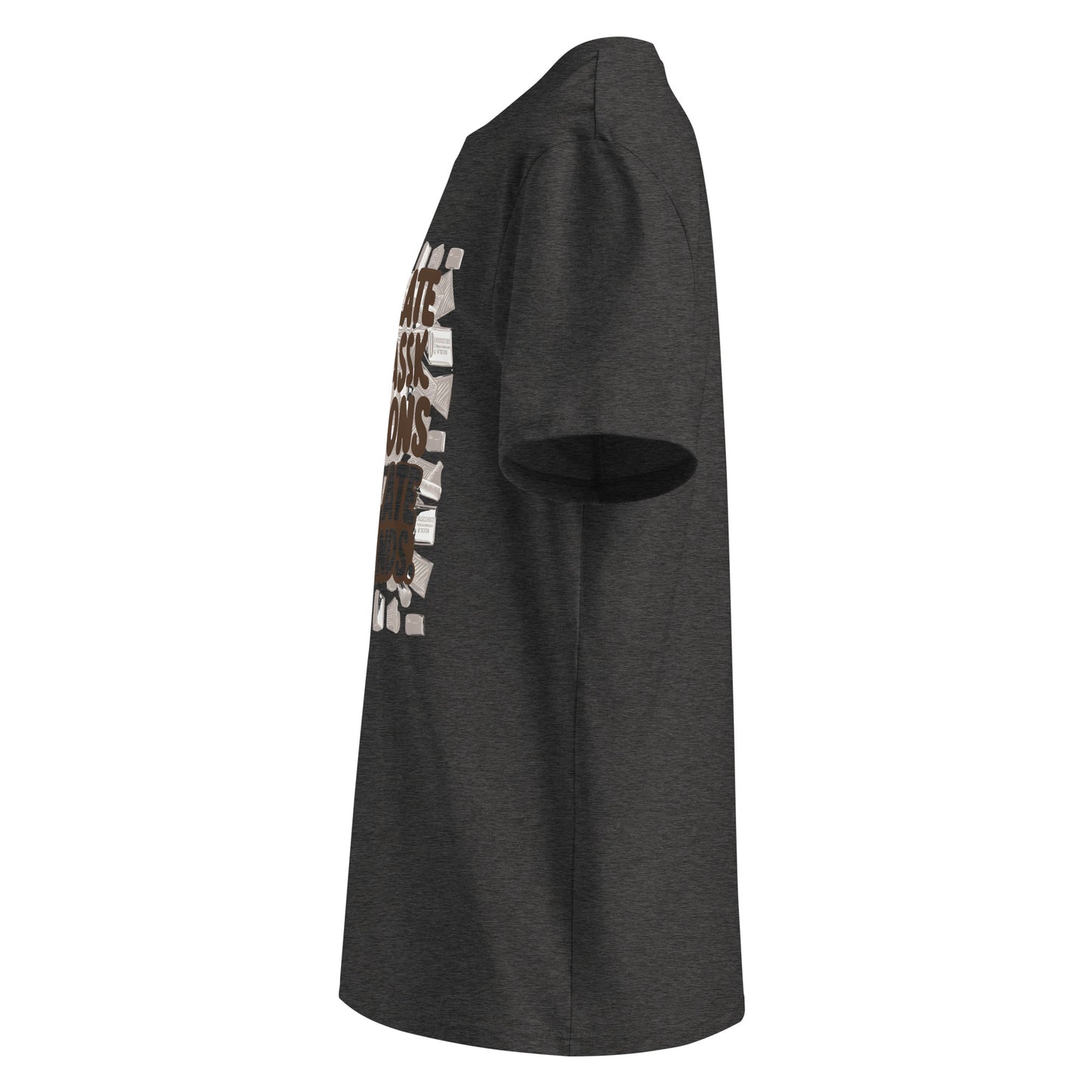 Unisex | Chocolate Doesn't Ask Questions Chocolate Understands Organic Cotton T-Shirt