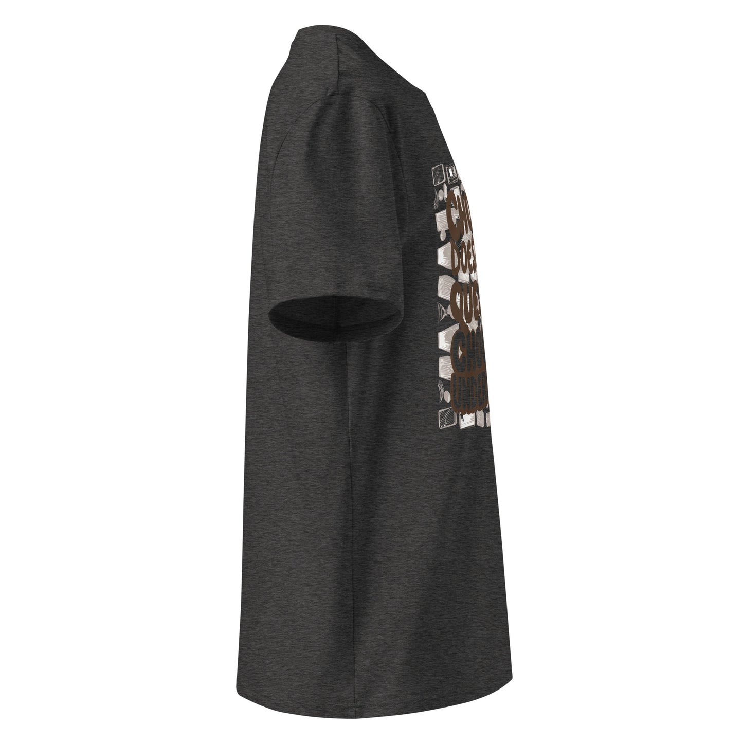 Unisex | Chocolate Doesn't Ask Questions Chocolate Understands Organic Cotton T-Shirt