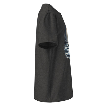 Unisex | Moonlight, Crow, Beach - Organic Cotton T-Shirt