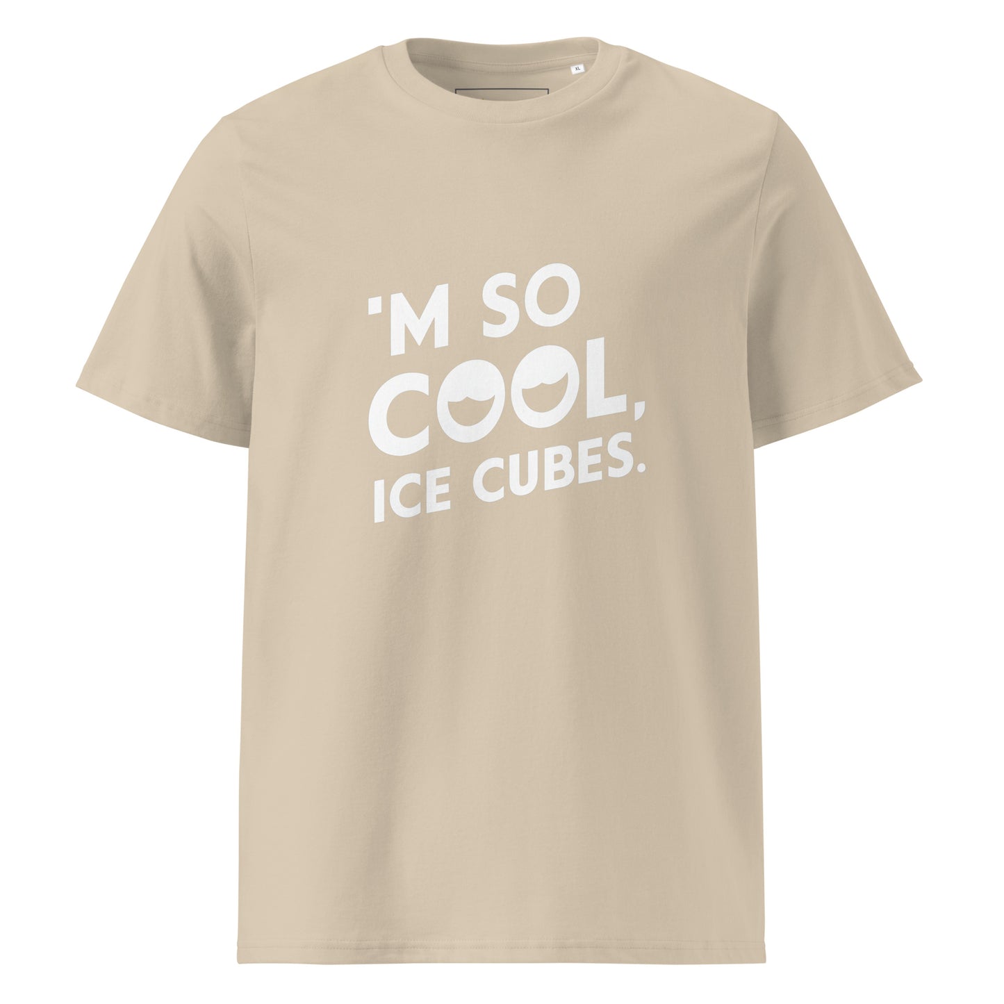 Unisex | 'M SO COOL ICE CUBES - Organic Cotton T-Shirt