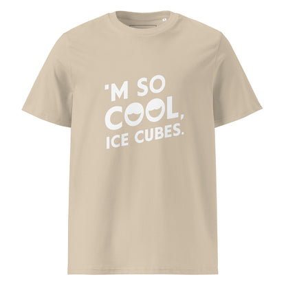Unisex | 'M SO COOL ICE CUBES - Organic Cotton T-Shirt