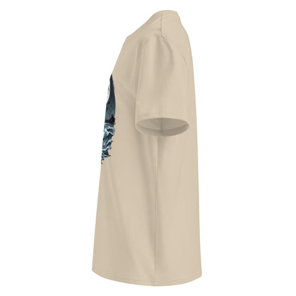 Unisex | Moon, Crow, Beach - Soft Organic Cotton T-Shirt