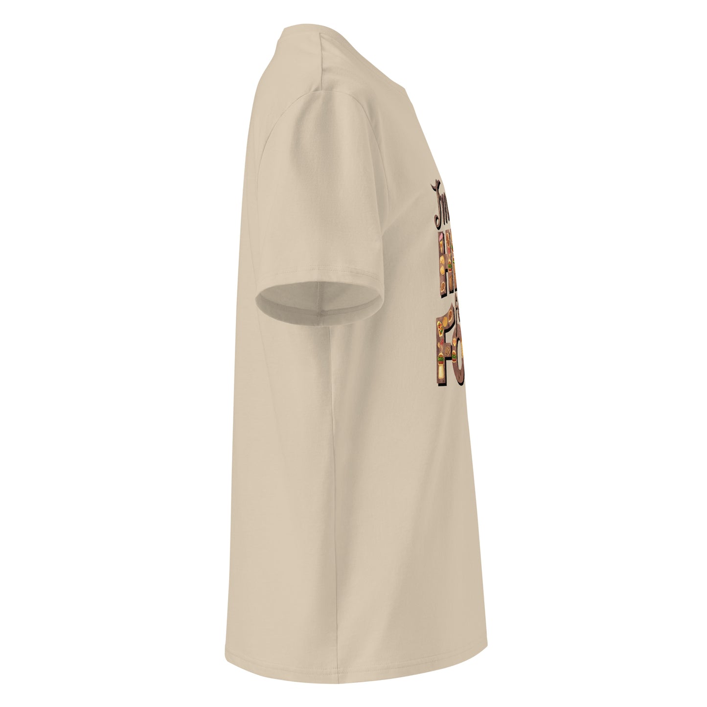 Unisex | I'm Only Here For The Food - Organic Cotton T-Shirt