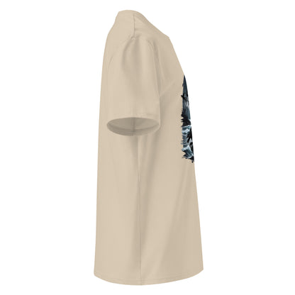 Unisex | Moon, Crow, Beach - Soft Organic Cotton T-Shirt