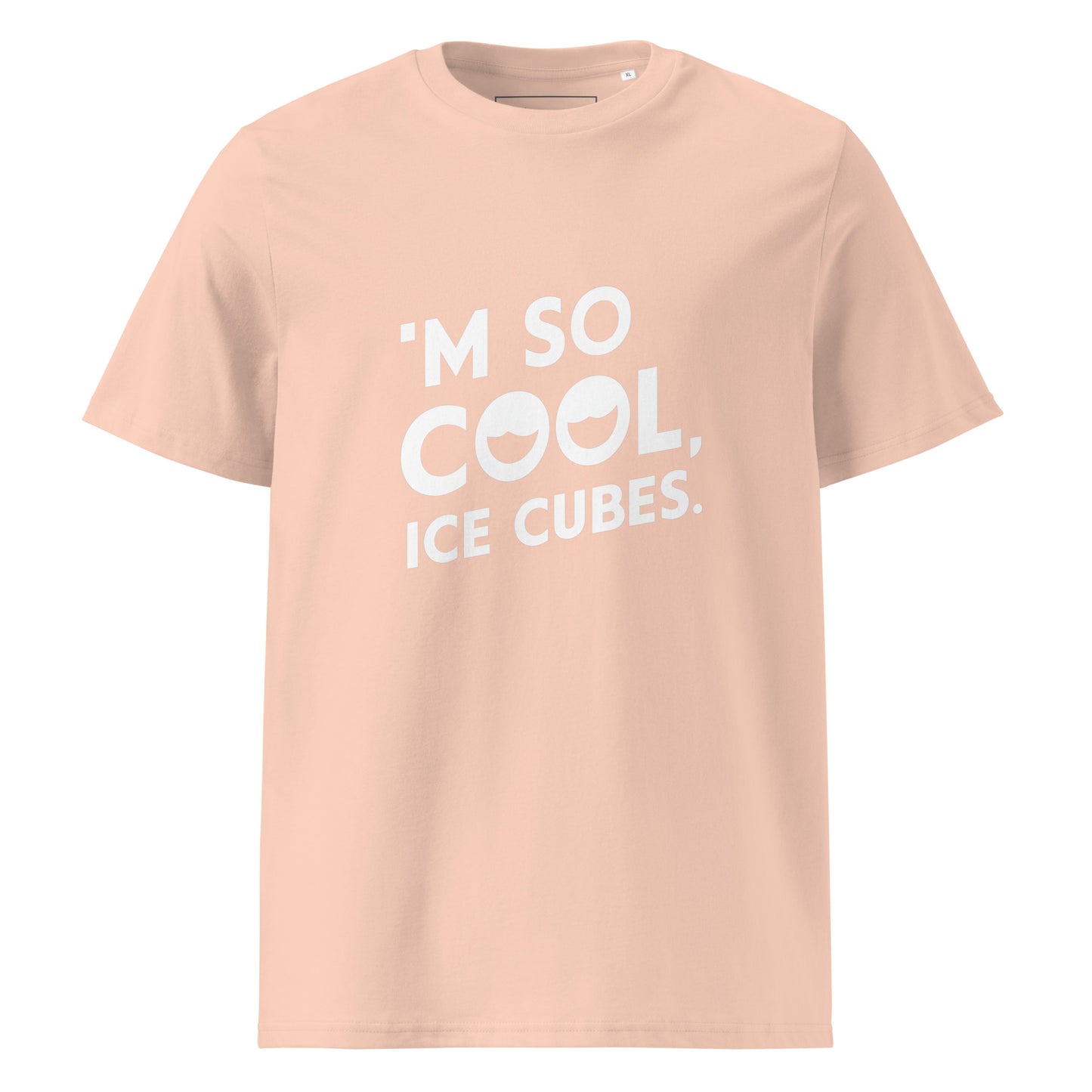 Unisex | 'M SO COOL ICE CUBES - Organic Cotton T-Shirt