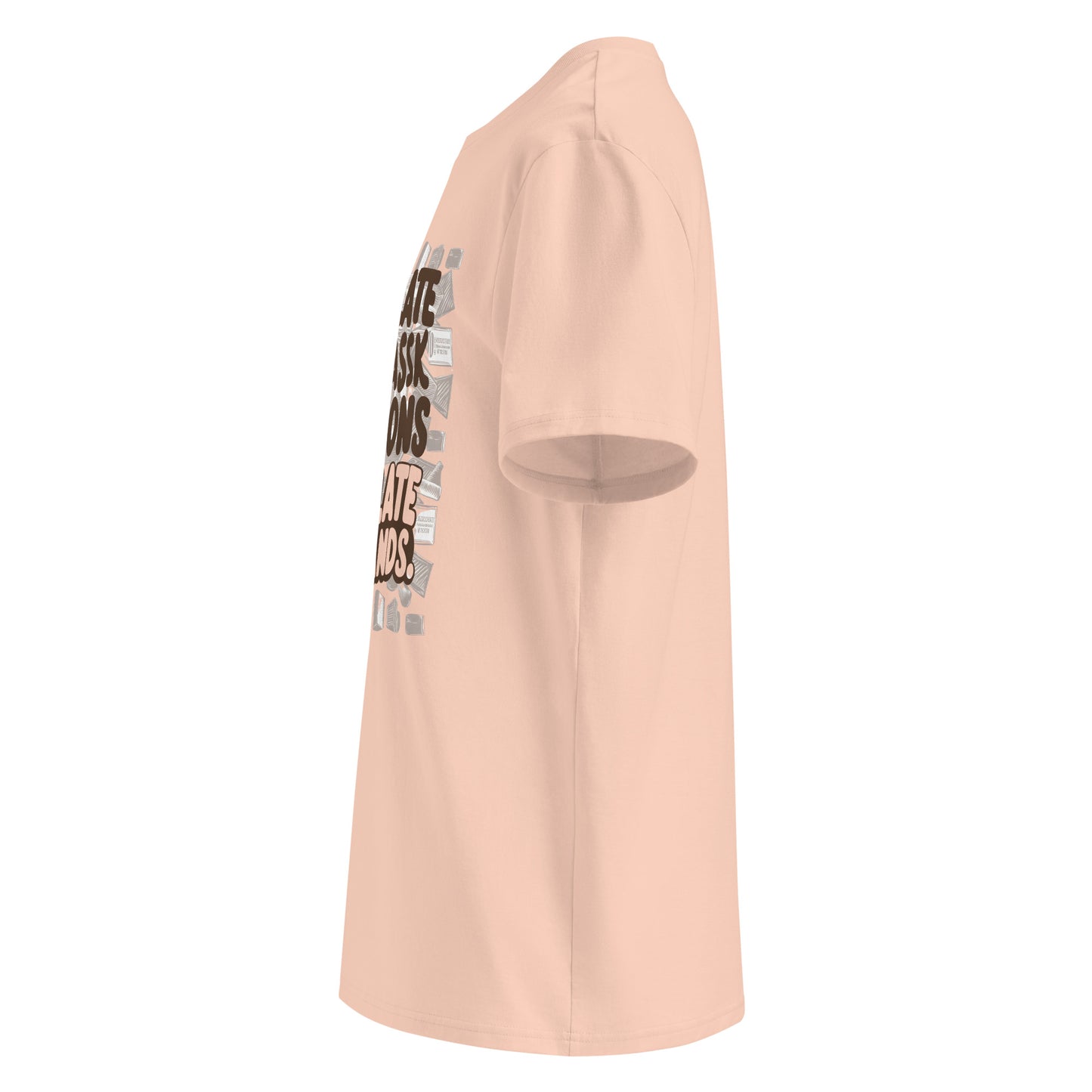 Unisex | Chocolate Doesn't Ask Questions Chocolate Understands Organic Cotton T-Shirt