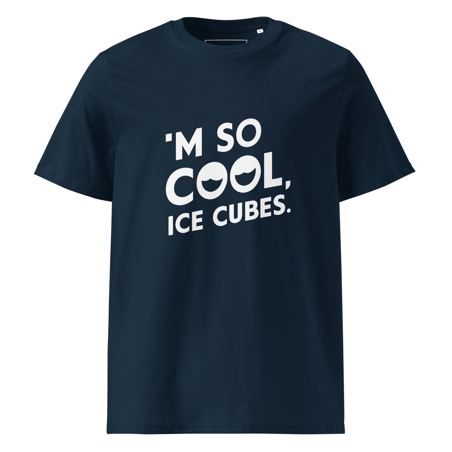 Unisex | 'M SO COOL ICE CUBES - Organic Cotton T-Shirt