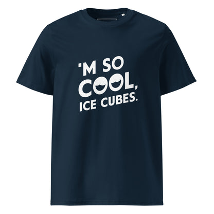 Unisex | 'M SO COOL ICE CUBES - Organic Cotton T-Shirt
