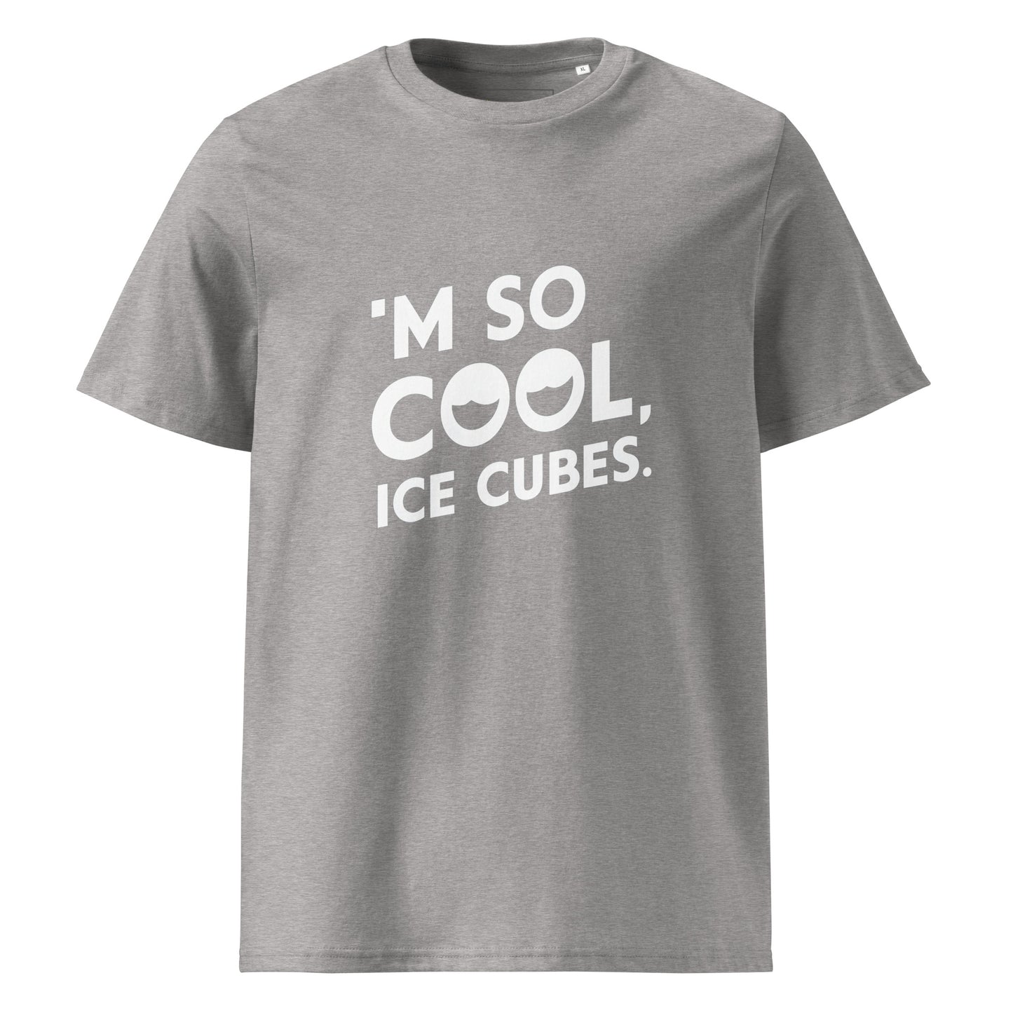 Unisex | 'M SO COOL ICE CUBES - Organic Cotton T-Shirt