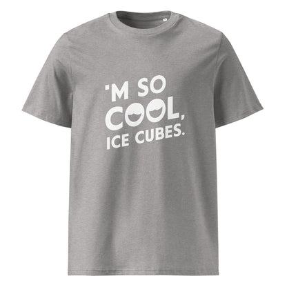 Unisex | 'M SO COOL ICE CUBES - Organic Cotton T-Shirt