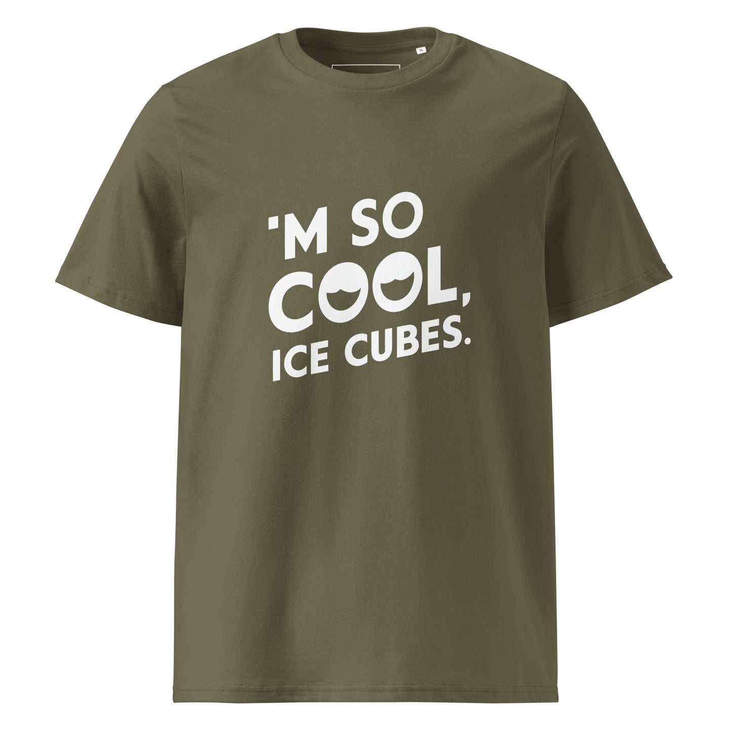 Unisex | 'M SO COOL ICE CUBES - Organic Cotton T-Shirt