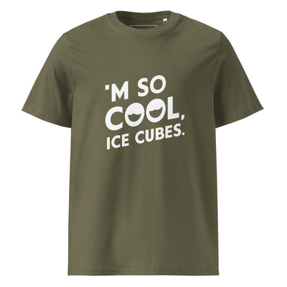 Unisex | 'M SO COOL ICE CUBES - Organic Cotton T-Shirt
