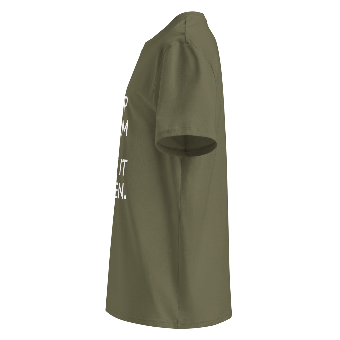 Unisex | Keep Calm And Make It Happen Organic Cotton T-Shirt