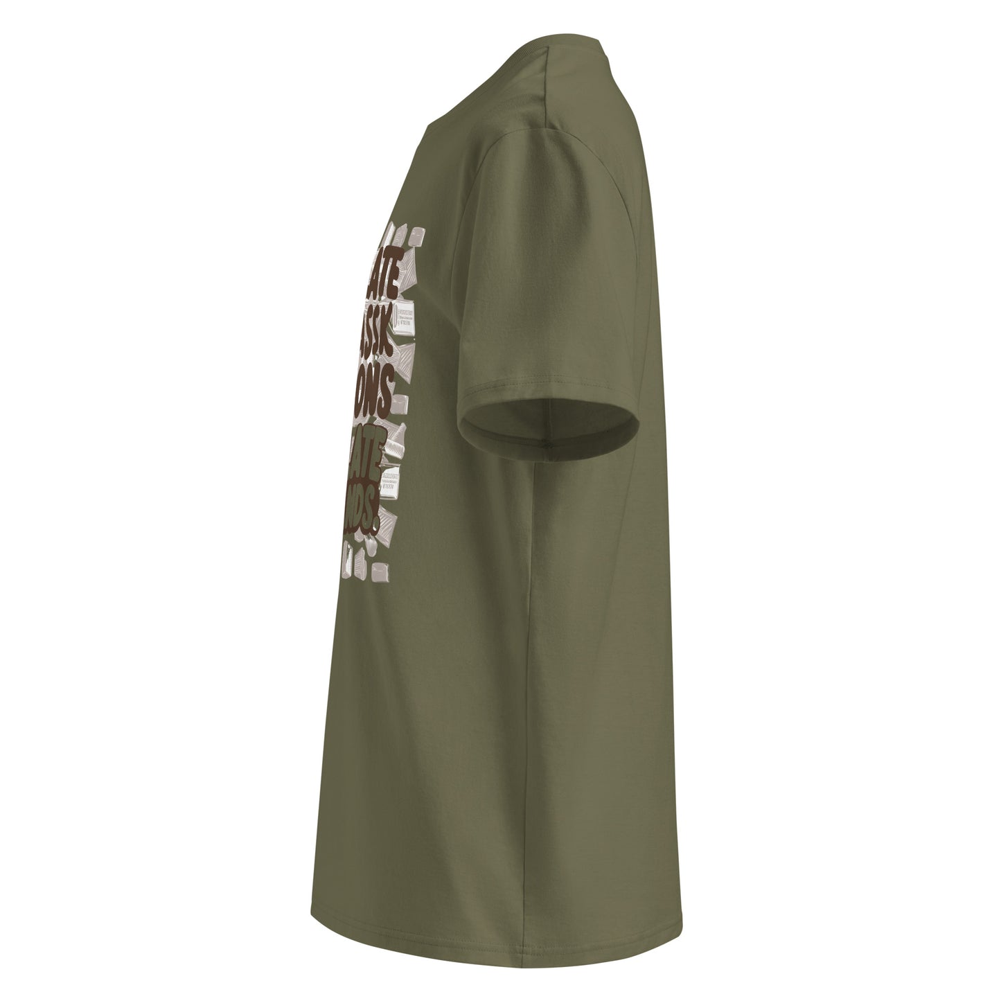 Unisex | Chocolate Doesn't Ask Questions Chocolate Understands Organic Cotton T-Shirt