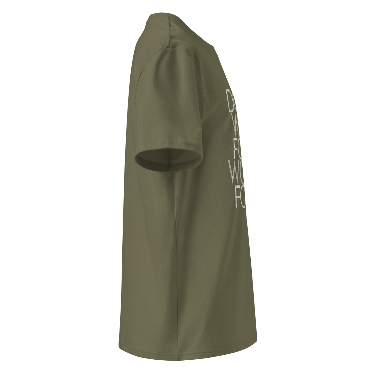 Unisex | DON'T WISH FOR IT - WORK FOR IT Organic Cotton T-Shirt