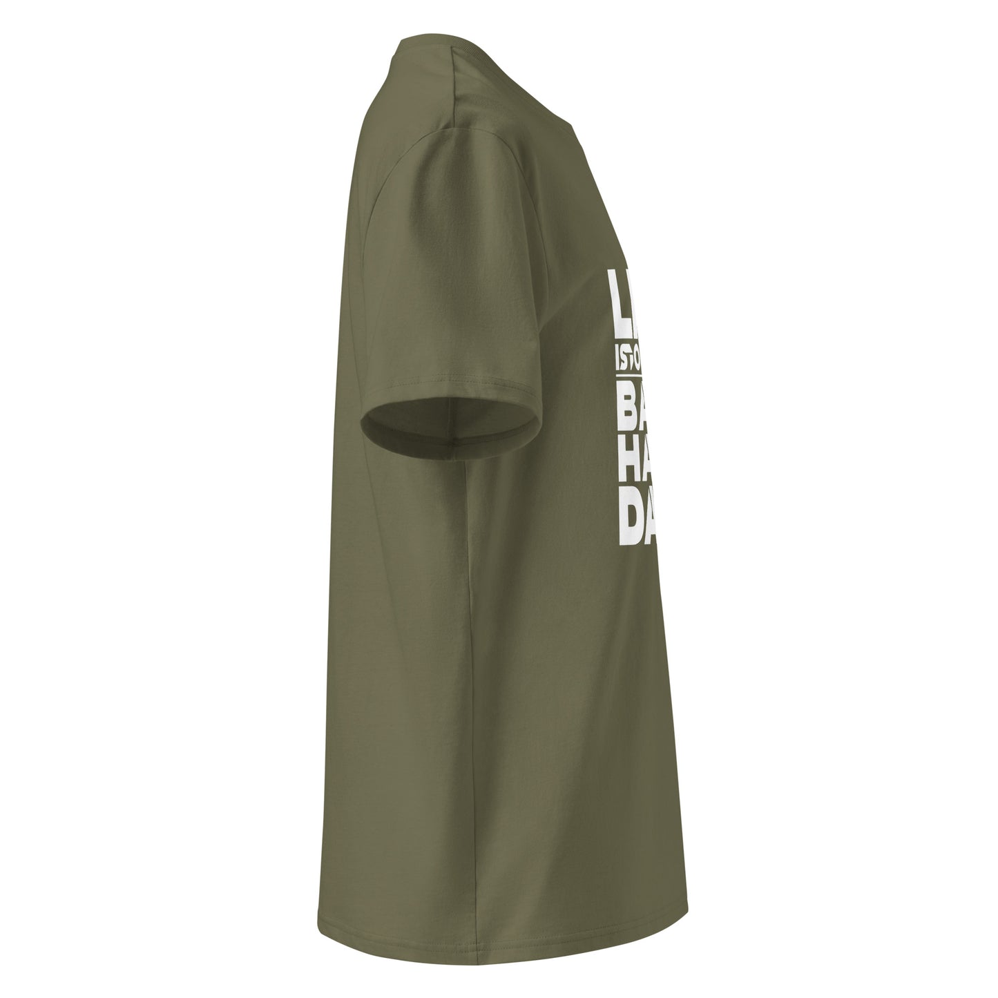 Unisex | Life Is Too Short For For Bad Hair Days! Organic Cotton T-Shirt