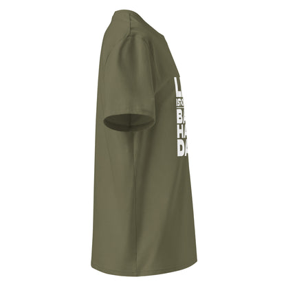 Unisex | Life Is Too Short For For Bad Hair Days! Organic Cotton T-Shirt