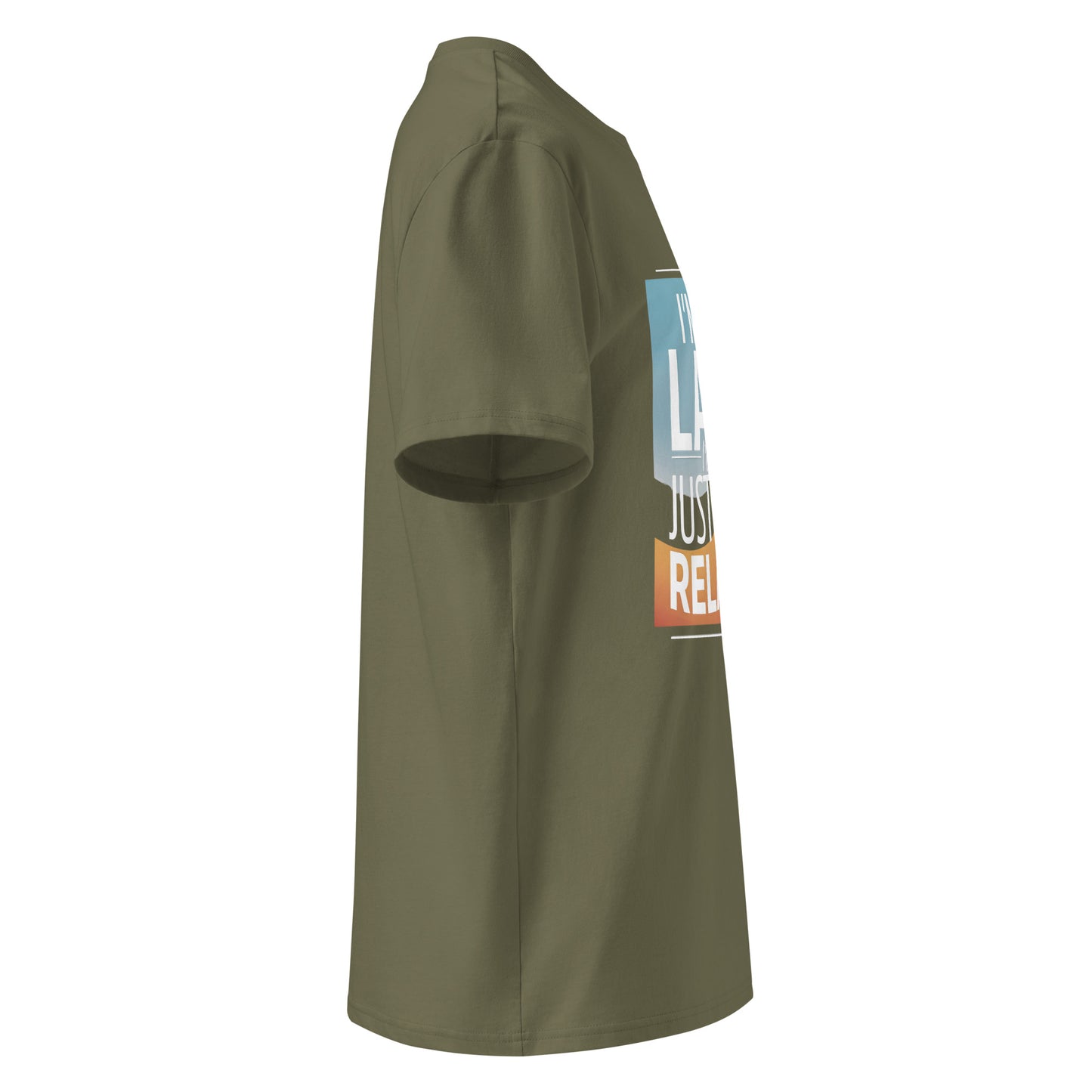 Unisex | I'm Not Lazy I'm Just Relaxed Organic Cotton T-Shirt