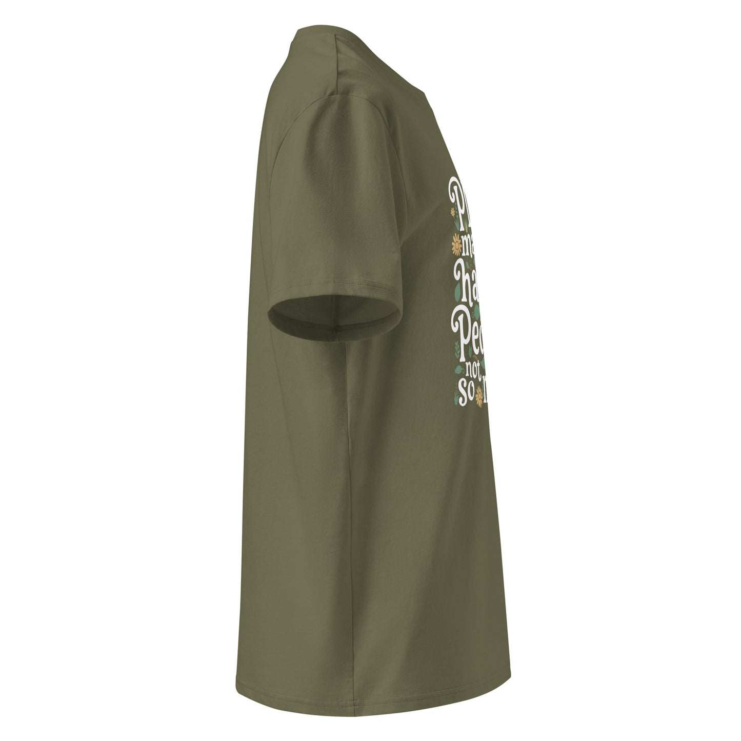 Unisex | Plants Make Me Happy, People Not So Much - Organic Cotton T-Shirt