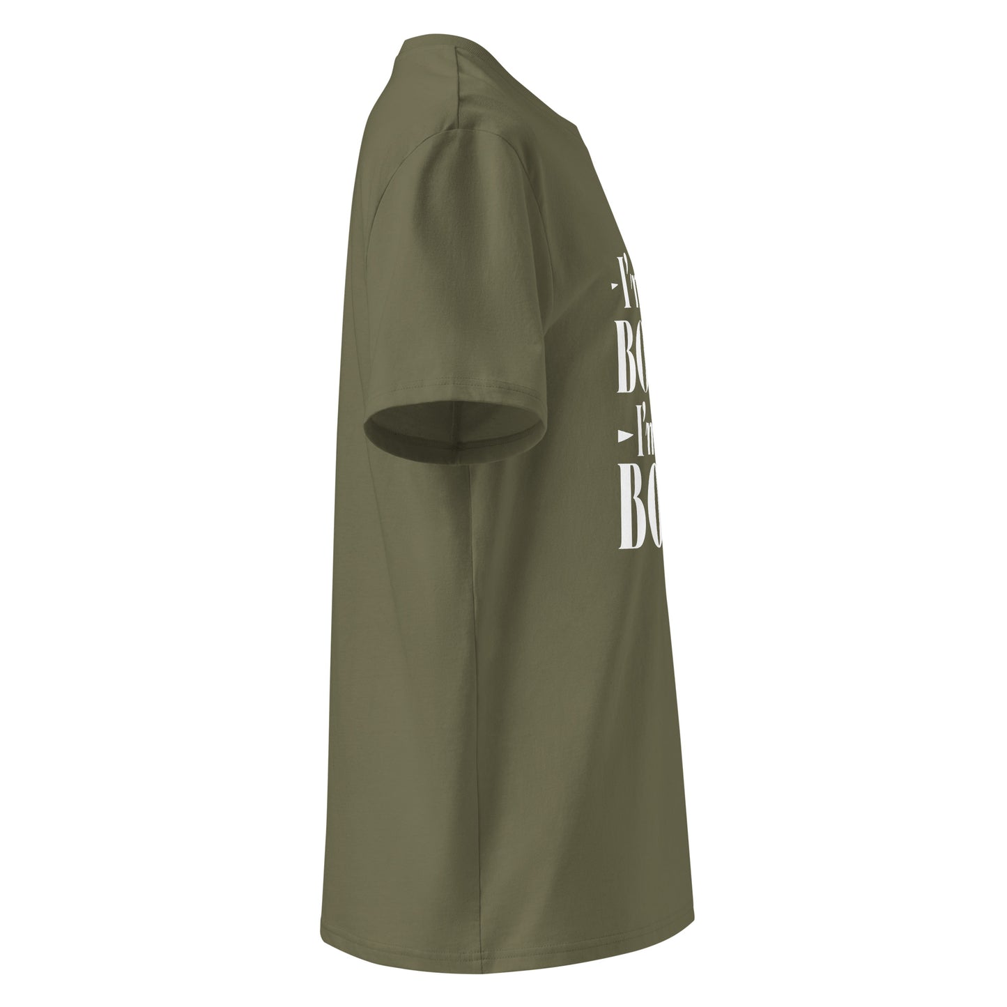 Unisex | I'm Not Bossy, I'm The Boss - Organic Cotton T-Shirt